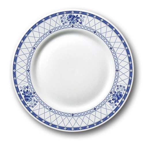 Lot de 6 assiettes plates Gino - D 26 cm