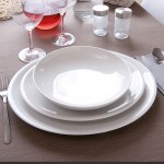 Plat ovale porcelaine blanche - D 34 cm - Siviglia