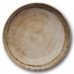 Lot de 6 assiettes plates Effet Bois - D 26 cm