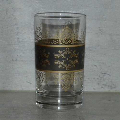 Verres à thé Shéhérazade Noir x 6