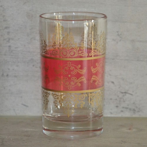 Verres à thé Shéhérazade Rouge x 6