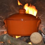 Casserole de cuisson en terre cuite - D 22 cm