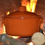 Casserole de cuisson en terre cuite - D 22 cm