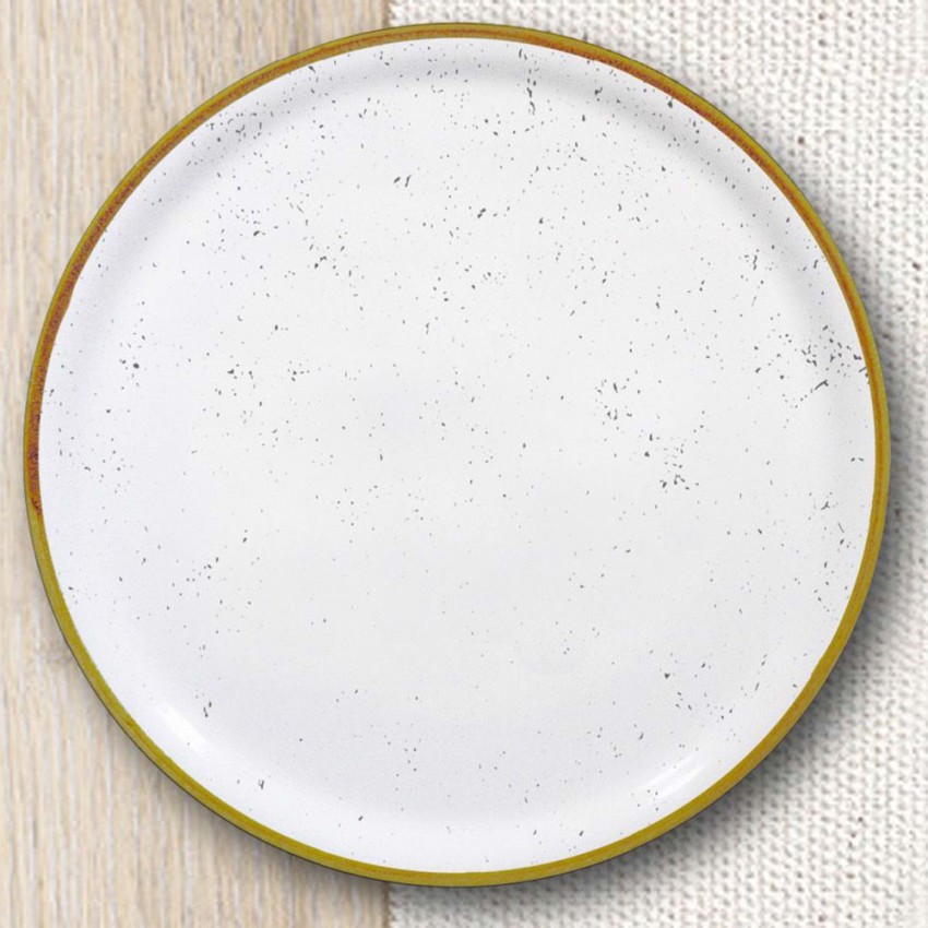 Lot 6 assiettes à pizza Stains - D 33 cm