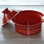 Cocotte Querouana Tatoué rouge - D 25 cm