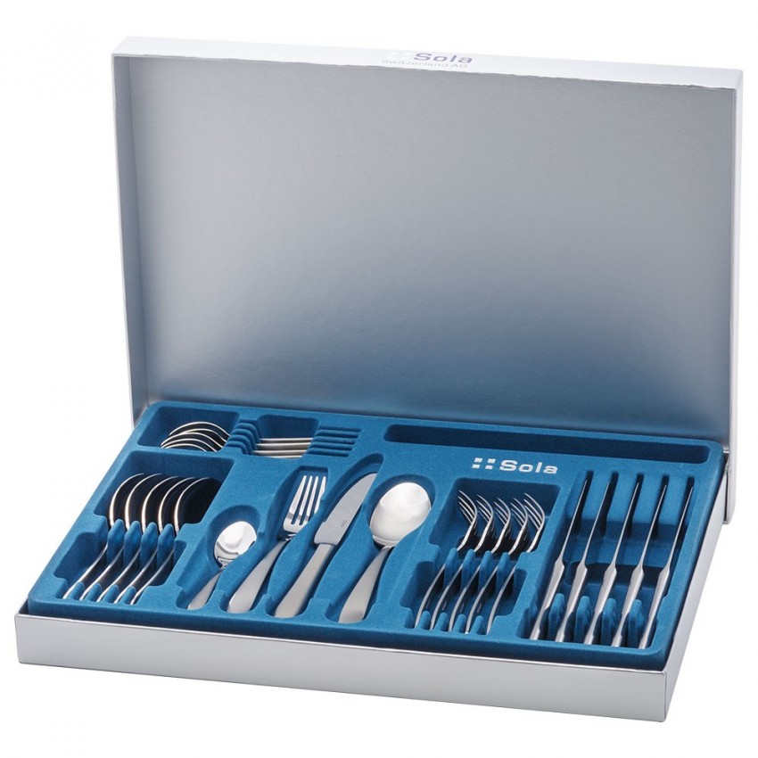 Ménagère 6 personnes en inox 24 pièces Alpha