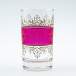 Verres à thé Shéhérazade Rose x 6