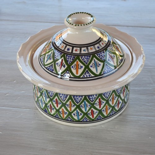 Cocotte Querouana Bakir vert - D 20 cm