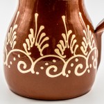 Cruche à eau Galice Marron Décorée 1.2L