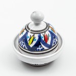 Mini tajine Multifonction - Bakir Bleu - D 8 cm