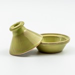 Mini tajine Uni vert clair - D 9 cm