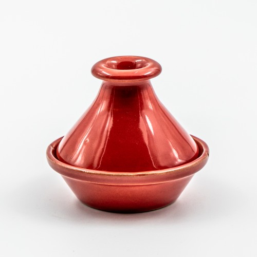 Mini tajine Uni Rouge - D 9 cm