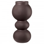 Vase Como Mocha 3 Boules- H 19 cm