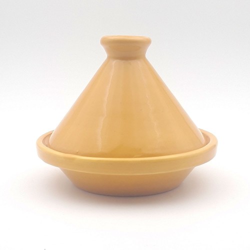 Petit tajine Jaune - D 17 cm