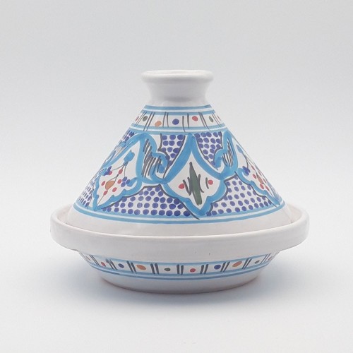 Petit tajine Marocain Turquoise - D 17 cm