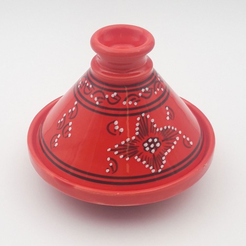 Petit tajine Tatoué Noir - D 17 cm