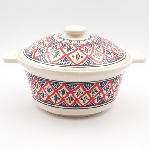 Cocotte à poignet Bakir Rouge - D 24 cm