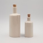 Duo de bouteilles d'huile et vinaigre Amaryllis