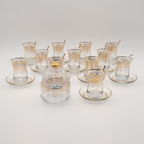 Verres à café ou à thé Lilia 12 personnes - Coffret