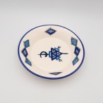 Assiette creuse Sahel bleu - D 24 cm