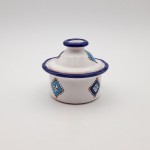 Cocotte Querouana Khelel bleu - D 10 cm