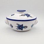 Cocotte Querouana Khelel bleu - D 21 cm