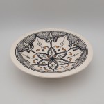 Plat Tebsi Marocain noir - D 33 cm