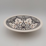 Plat Tebsi Marocain noir - D 33 cm