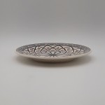 Assiette plate Bakir gris - D 28 cm