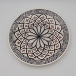 Assiette plate Bakir gris - D 28 cm