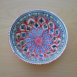 Coupelle Bakir rouge - D 15 cm