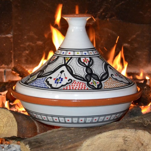 Tajine Marocain color - D 31 cm