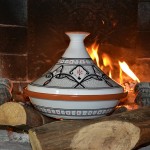 Tajine Marocain gris - D 31 cm 