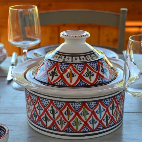 Cocotte Querouana Bakir rouge - Diam 20