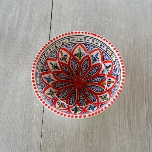 Bol Bakir rouge - Diam 10 cm