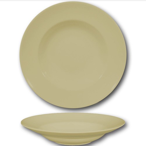 Assiette à pâtes crème - D 30 cm - Napoli