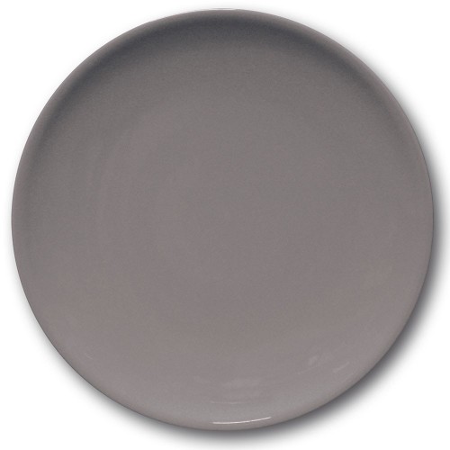 Assiette de présentation porcelaine Gris - D 31 cm - Siviglia