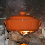 Casserole en terre cuite - D 30 cm