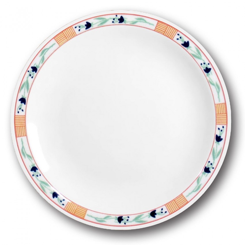 Lot de 6 assiettes plates Stella - D 26 cm