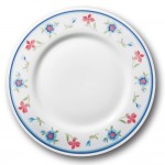 Lot de 6 assiettes plates Alessandra - D 26 cm