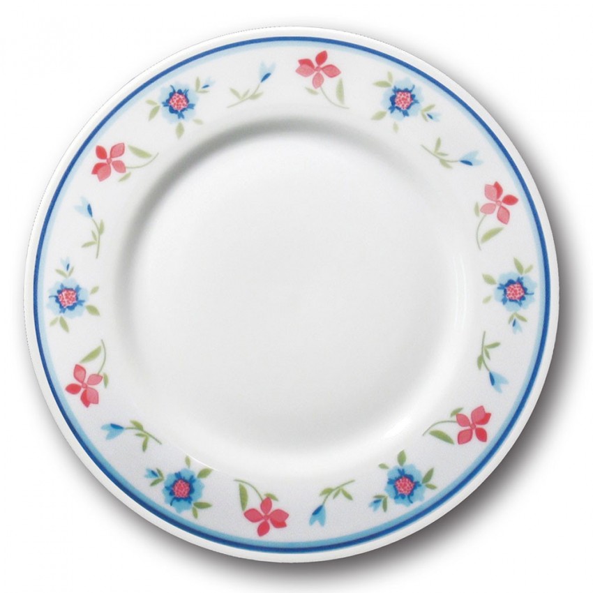 Lot de 6 assiettes plates Alessandra - D 26 cm