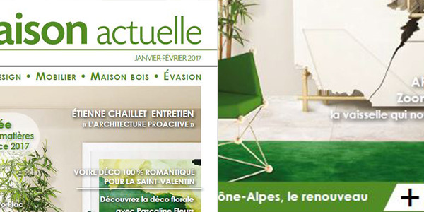 Un article sur YODECO dans la revue Maison Actuelle !